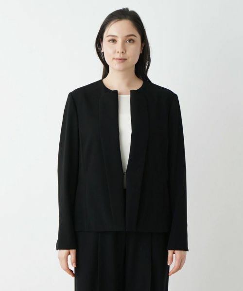 Leilian PLUS HOUSE / レリアンプラスハウス テーラードジャケット | ノーカラージャケット【BOURGE】 | 詳細7