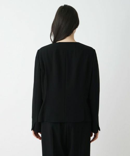 Leilian PLUS HOUSE / レリアンプラスハウス テーラードジャケット | ノーカラージャケット【BOURGE】 | 詳細9