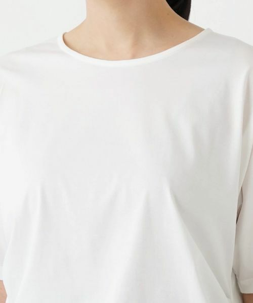 Leilian PLUS HOUSE / レリアンプラスハウス カットソー | ラウンドネック五分袖カットソー【BOURGE】 | 詳細10