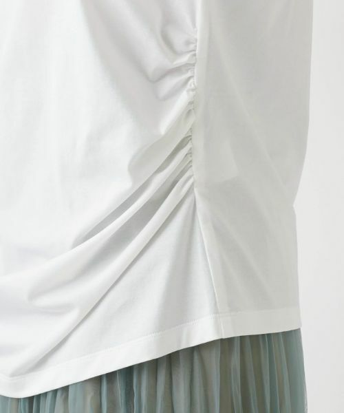 Leilian PLUS HOUSE / レリアンプラスハウス カットソー | ラウンドネック五分袖カットソー【BOURGE】 | 詳細13