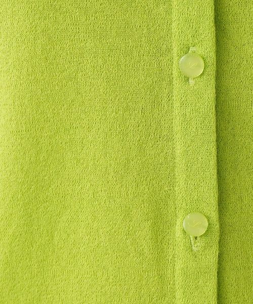 Leilian PLUS HOUSE / レリアンプラスハウス カーディガン・ボレロ | シアークルーネックニットカーディガン | 詳細11