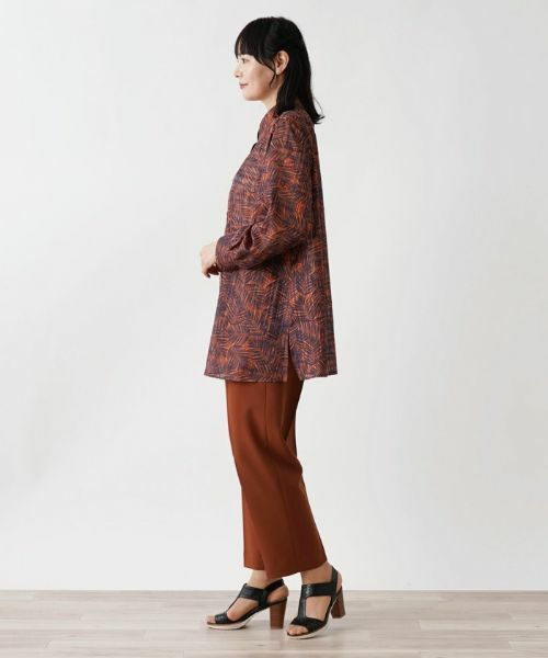 Leilian PLUS HOUSE / レリアンプラスハウス その他パンツ | センタープレスパンツ | 詳細2