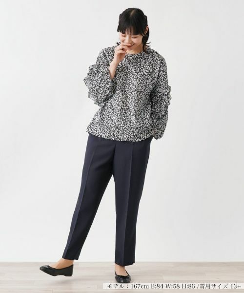 Leilian PLUS HOUSE / レリアンプラスハウス その他パンツ | センタープレスパンツ | 詳細4