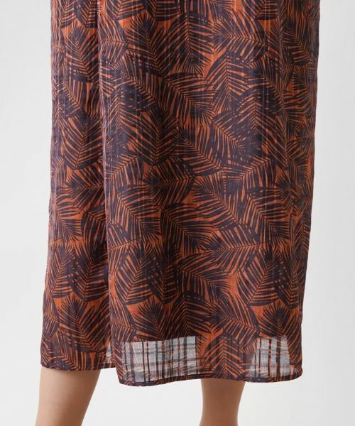 Leilian PLUS HOUSE / レリアンプラスハウス ロング・マキシ丈ワンピース | プリントジャンパースカート | 詳細14