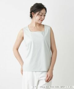 Leilian PLUS HOUSE / レリアンプラスハウス カットソー | 【店舗人気】ノースリーブカットソー