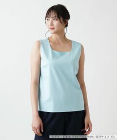 Leilian PLUS HOUSE / レリアンプラスハウス カットソー | 【店舗人気】ノースリーブカットソー