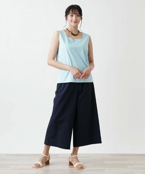 Leilian PLUS HOUSE / レリアンプラスハウス カットソー | 【店舗人気】ノースリーブカットソー | 詳細1