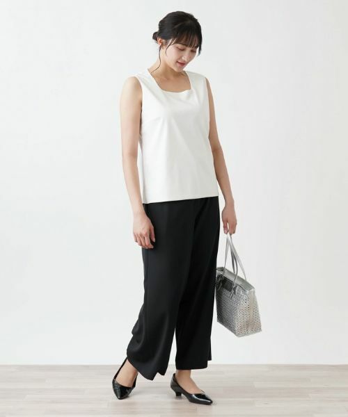 Leilian PLUS HOUSE / レリアンプラスハウス カットソー | 【店舗人気】ノースリーブカットソー | 詳細4