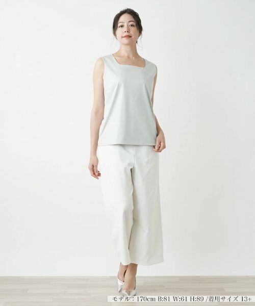 Leilian PLUS HOUSE / レリアンプラスハウス カットソー | 【店舗人気】ノースリーブカットソー | 詳細7