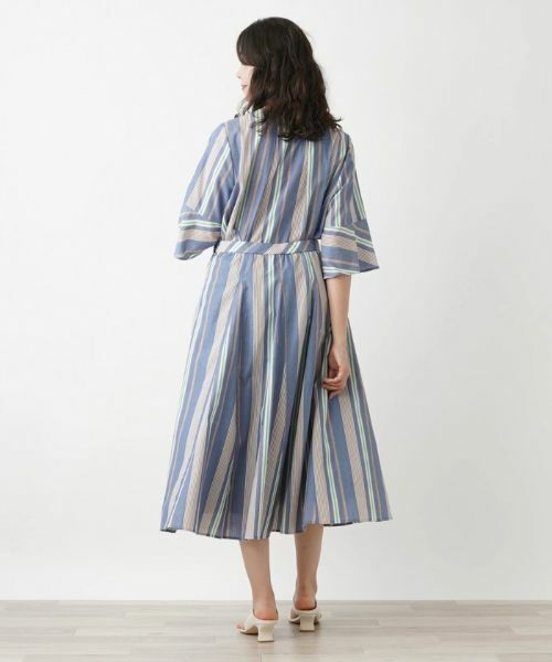 Leilian PLUS HOUSE / レリアンプラスハウス ミニ・ひざ丈スカート | 【セットアップ対応商品】フレアスカート【プラス企画】 | 詳細3