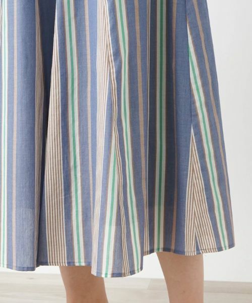 Leilian PLUS HOUSE / レリアンプラスハウス ミニ・ひざ丈スカート | 【セットアップ対応商品】フレアスカート【プラス企画】 | 詳細8