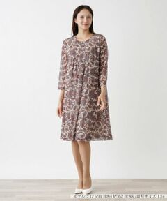 Leilian PLUS HOUSE / レリアンプラスハウス ドレス | 【店舗人気】ペイズリーワンピース【ERICA】