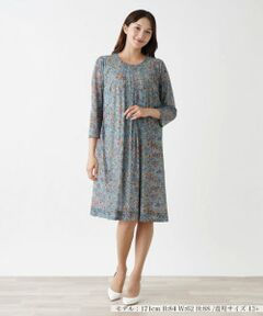Leilian PLUS HOUSE / レリアンプラスハウス ドレス | 【店舗人気】ペイズリーワンピース【ERICA】