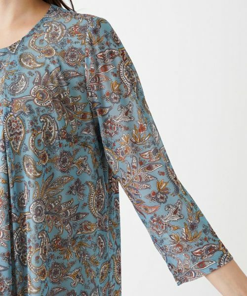 Leilian PLUS HOUSE / レリアンプラスハウス ドレス | 【店舗人気】ペイズリーワンピース【ERICA】 | 詳細18