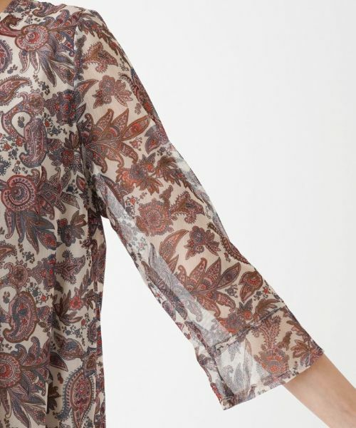Leilian PLUS HOUSE / レリアンプラスハウス カットソー | ペイズリーブラウス【ERICA】 | 詳細18