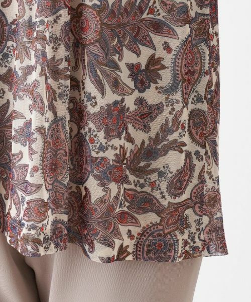 Leilian PLUS HOUSE / レリアンプラスハウス カットソー | ペイズリーブラウス【ERICA】 | 詳細19