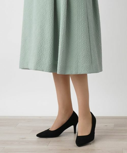 Leilian PLUS HOUSE / レリアンプラスハウス ドレス | スクエアネックワンピース | 詳細12