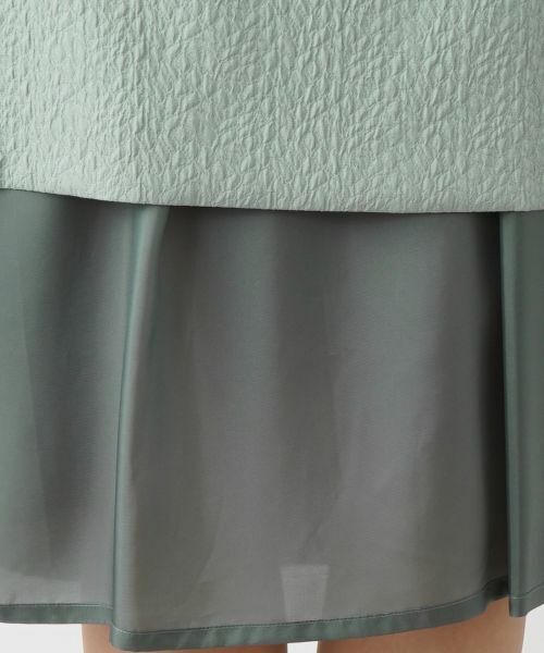 Leilian PLUS HOUSE / レリアンプラスハウス ドレス | スクエアネックワンピース | 詳細13