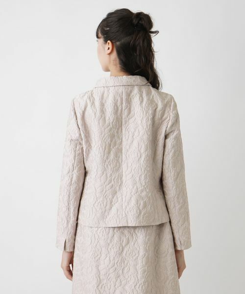 Leilian PLUS HOUSE / レリアンプラスハウス セットアップ | ジャカードスーツ【セレモニー】 | 詳細11