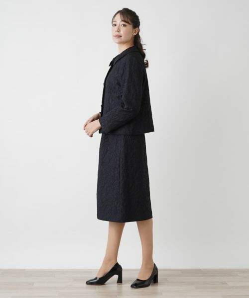 Leilian PLUS HOUSE / レリアンプラスハウス セットアップ | ジャカードスーツ【セレモニー】 | 詳細2