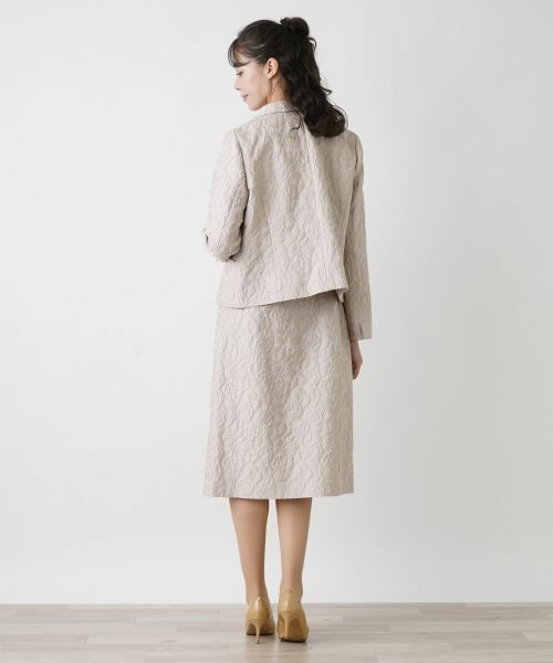 Leilian PLUS HOUSE / レリアンプラスハウス セットアップ | ジャカードスーツ【セレモニー】 | 詳細7