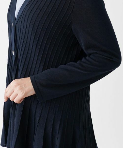 Leilian PLUS HOUSE / レリアンプラスハウス カーディガン・ボレロ | Vネックニットカーディガン【Leilian WHITE LABEL】 | 詳細12