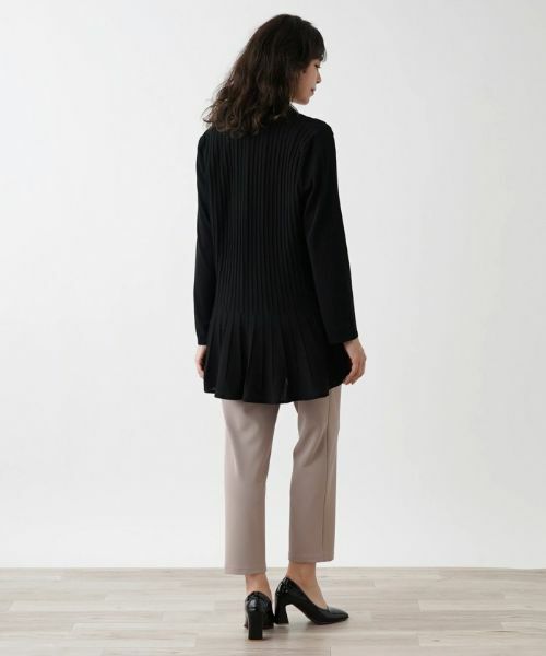 Leilian PLUS HOUSE / レリアンプラスハウス カーディガン・ボレロ | Vネックニットカーディガン【Leilian WHITE LABEL】 | 詳細3