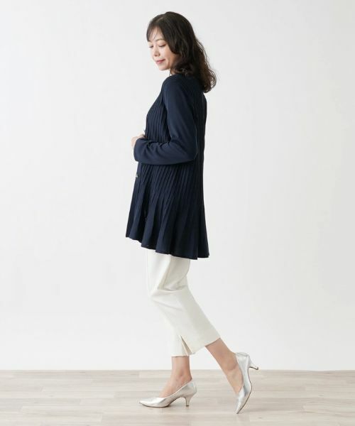 Leilian PLUS HOUSE / レリアンプラスハウス カーディガン・ボレロ | Vネックニットカーディガン【Leilian WHITE LABEL】 | 詳細5