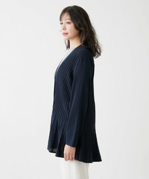 Leilian PLUS HOUSE / レリアンプラスハウス カーディガン・ボレロ | Vネックニットカーディガン【Leilian WHITE LABEL】 | 詳細8