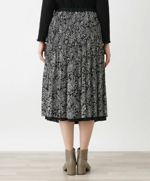 Leilian PLUS HOUSE / レリアンプラスハウス ロング・マキシ丈スカート | リバーシブルプリーツスカート【Leilian WHITE LABEL】 | 詳細11