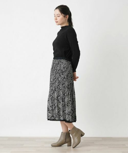 Leilian PLUS HOUSE / レリアンプラスハウス ロング・マキシ丈スカート | リバーシブルプリーツスカート【Leilian WHITE LABEL】 | 詳細6