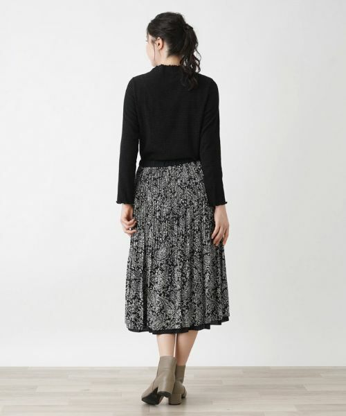 Leilian PLUS HOUSE / レリアンプラスハウス ロング・マキシ丈スカート | リバーシブルプリーツスカート【Leilian WHITE LABEL】 | 詳細7