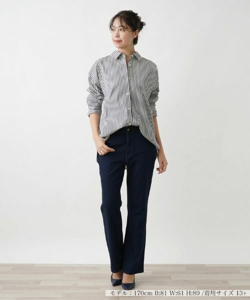 Leilian PLUS HOUSE / レリアンプラスハウス シャツ・ブラウス | 洗えるシャツブラウス | 詳細1