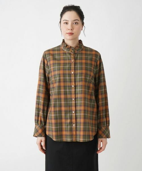 Leilian PLUS HOUSE / レリアンプラスハウス シャツ・ブラウス | チェックブラウス | 詳細4