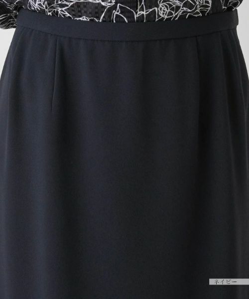 Leilian PLUS HOUSE / レリアンプラスハウス ミニ・ひざ丈スカート | サイドプリーツスカート | 詳細10