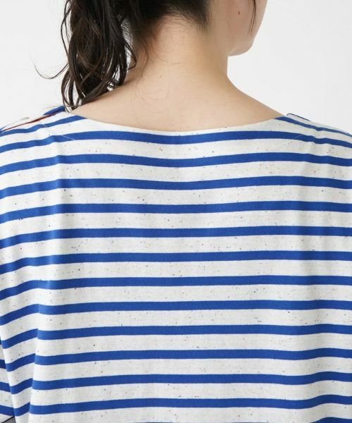 Leilian PLUS HOUSE / レリアンプラスハウス Tシャツ | マリンボーダープルオーバー | 詳細8