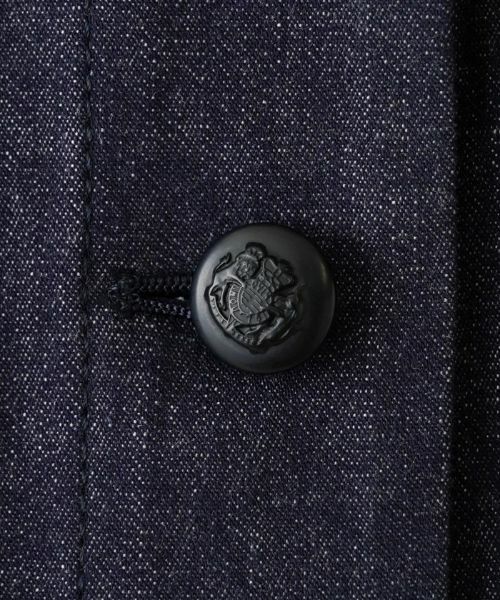 Leilian PLUS HOUSE / レリアンプラスハウス テーラードジャケット | ノーカラーデニムジャケット【Leilian WHITE LABEL】 | 詳細11