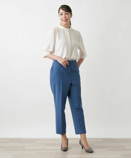 Leilian PLUS HOUSE / レリアンプラスハウス その他パンツ | 洗えるストレッチパンツ | 詳細1