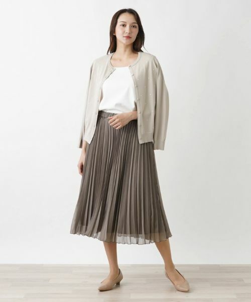 Leilian PLUS HOUSE / レリアンプラスハウス ロング・マキシ丈スカート | プリーツスカート | 詳細1