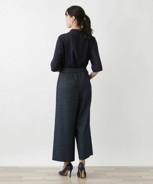 Leilian PLUS HOUSE / レリアンプラスハウス その他パンツ | ワイドクロップドパンツ | 詳細3