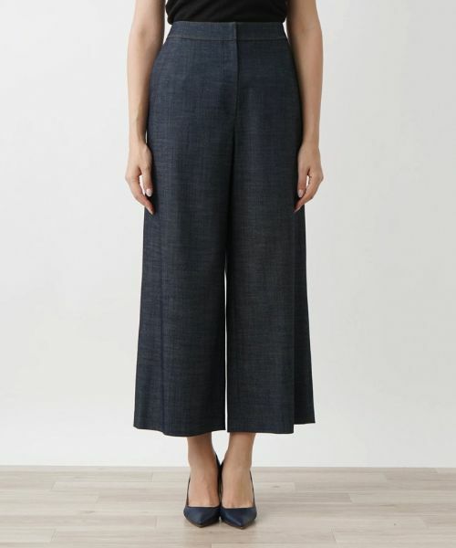 Leilian PLUS HOUSE / レリアンプラスハウス その他パンツ | ワイドクロップドパンツ | 詳細4