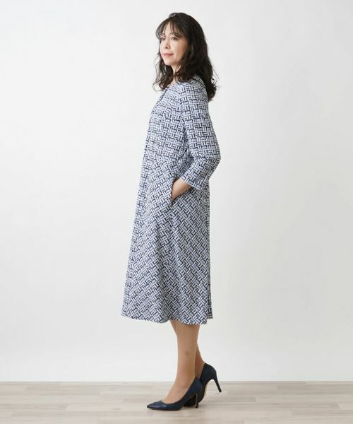 Leilian PLUS HOUSE / レリアンプラスハウス ドレス | 洗えるワンピース | 詳細7