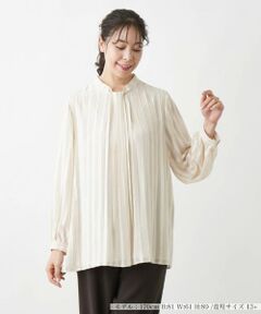 Leilian PLUS HOUSE / レリアンプラスハウス シャツ・ブラウス | 洗えるデザインブラウス