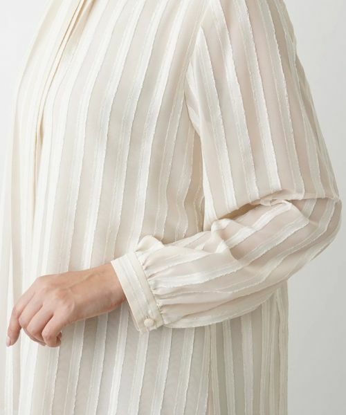 Leilian PLUS HOUSE / レリアンプラスハウス シャツ・ブラウス | 洗えるデザインブラウス | 詳細10