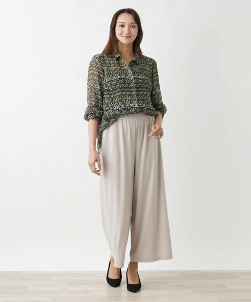 Leilian PLUS HOUSE / レリアンプラスハウス その他パンツ | ワイドパンツ | 詳細1