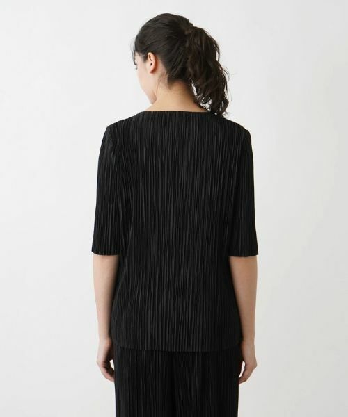 Leilian PLUS HOUSE / レリアンプラスハウス シャツ・ブラウス | 洗えるプリーツブラウス【Leilian WHITE LABEL】 | 詳細10