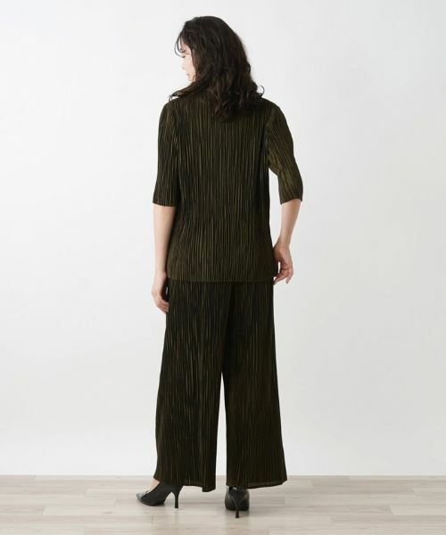 Leilian PLUS HOUSE / レリアンプラスハウス シャツ・ブラウス | 洗えるプリーツブラウス【Leilian WHITE LABEL】 | 詳細3