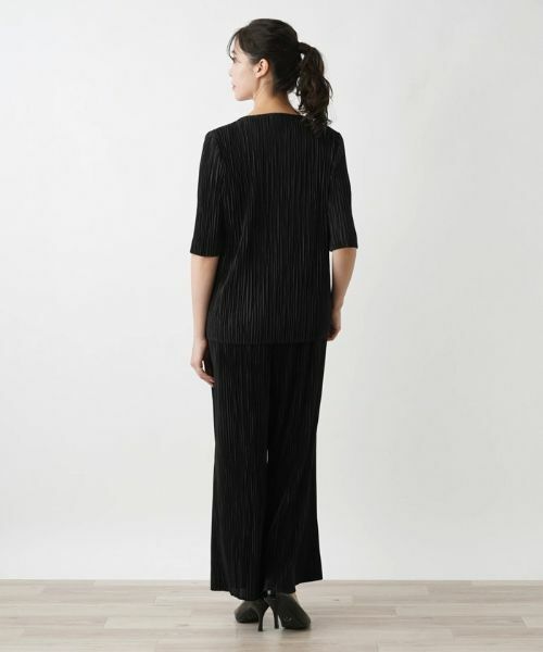 Leilian PLUS HOUSE / レリアンプラスハウス シャツ・ブラウス | 洗えるプリーツブラウス【Leilian WHITE LABEL】 | 詳細6