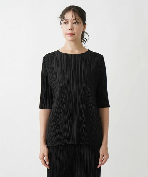 Leilian PLUS HOUSE / レリアンプラスハウス シャツ・ブラウス | 洗えるプリーツブラウス【Leilian WHITE LABEL】 | 詳細8