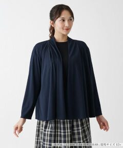 Leilian PLUS HOUSE / レリアンプラスハウス シャツ・ブラウス | トッパーカーディガン【Leilian WHITE LABEL】